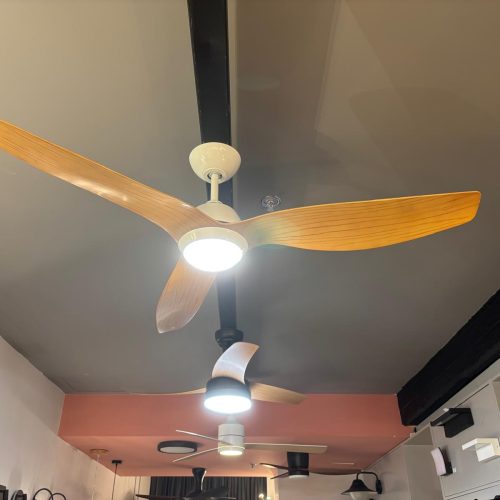 מאווררי תקרה מעוצבים לום תאורה 1