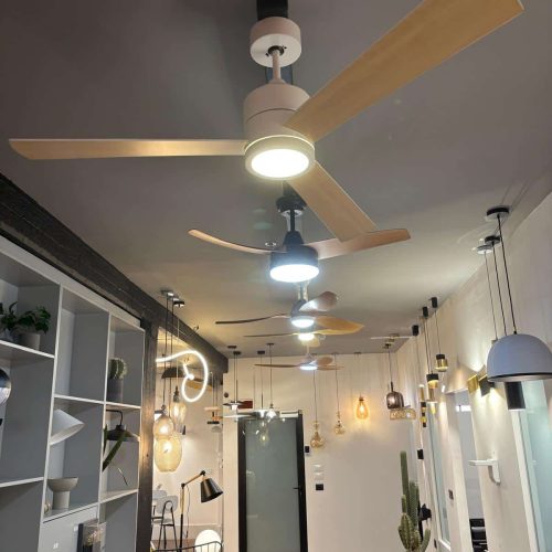 מאווררי תקרה מעוצבים לום תאורה 2