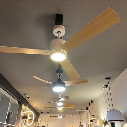 מאווררי תקרה מעוצבים לום תאורה 3